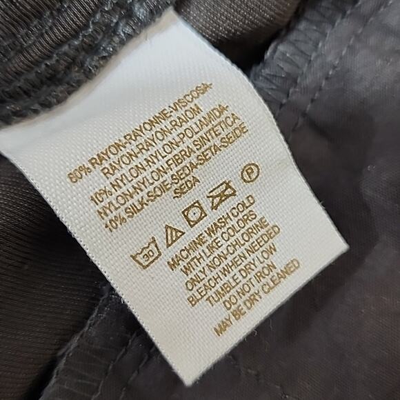 NWT Free People Silk Velour Extreme Wide Leg Size 31 Pants - Picture 7 of 9